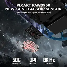 Миша Attack Shark R2 Magnesium Alloy 8K Purple (AS-6972792470375-P) - мініатюра 4