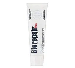Зубная паста Biorepair PRO White Plus, 75 мл — Отбеливание и восстановление эмали (200 мг/г microRepair®)