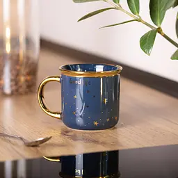 Чашка порцелянова Good life 320 мл, синій Liling Rongxiang Ceramic RX-N231506BL - мініатюра 4