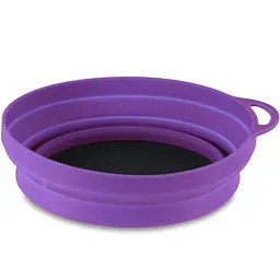 Тарілка Lifeventure Silicone Ellipse Bowl Фіолетовий - мініатюра 2