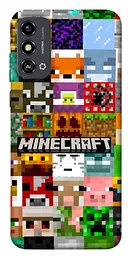 Чохол Demsky Minecraft collage для ZTE Blade A53