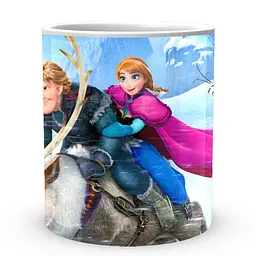 Кухоль GeekLand Frozen Холодне Серце Олаф Крістофф Анна FZ.002.04 330 мл білий - мініатюра 2