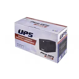 Джерело безперебійного живлення Volt Polska PICO UPS 600VA 7 Ah (360/600W) - мініатюра 5