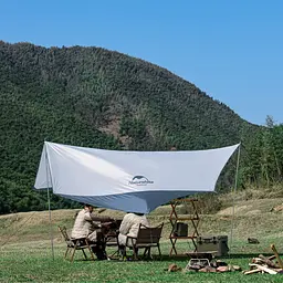 Тент Naturehike Hexagon (NH16T013-S) 520x460см для кемпінгу з двома стійками - мініатюра 4