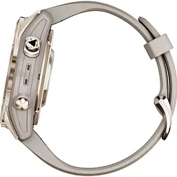 Смарт-годинник Garmin Fenix 7S Pro Sapphire Solar Edition Soft Gold with Light Sand Band (010-02776-14) [86526] - мініатюра 6