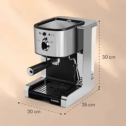 Кавоварка Klarstein Passionata 20 бар 1350 Вт (10031702) - мініатюра 2