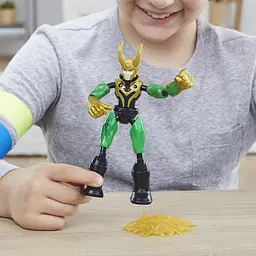 Ігровий набір Hasbro Marvel Avengers Bend and Flex Tour vs Loki  (F0245) - мініатюра 10
