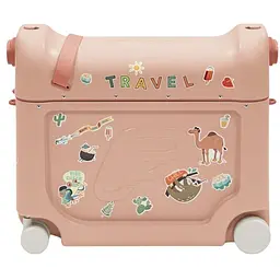 Дитяча валіза-ліжечко для подорожей Stokke JetKids Bedbox Coral Pink (681301) - мініатюра 4