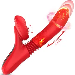 Вібратор для подвійної стимуляції Silicone Vibrator 7 Powerful Modes Boss Series 63-00075 103504 - мініатюра 6