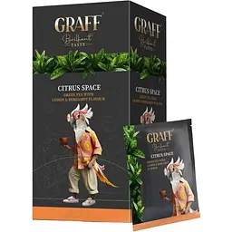 Чай зелений Graff Citrus space 30 г (20 шт. х 1.5 г)