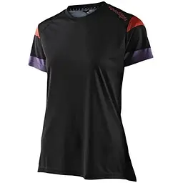 Велоджерсі Troy Lee Designs Wmns Lilium SS Jersey Rugby Black S (1106-357527002)