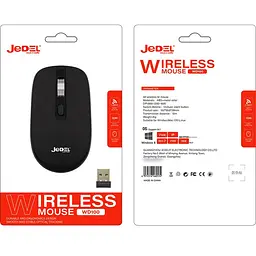 Бездротова миша Jedel WD100 чорна - мініатюра 2