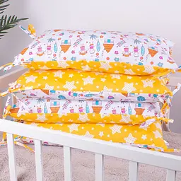 Подушка-борт MirSon Kids Time 18-0002 Sweet Home захисна біла 4 шт. - мініатюра 5