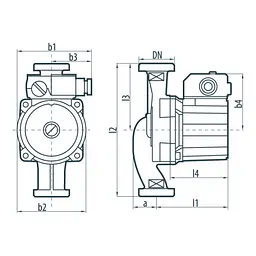 Циркуляційний насос Sprut LRS 25-6S-180 (122151) - мініатюра 3