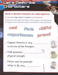 Captain America. English Vocabulary - мініатюра 3