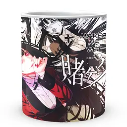 Кухоль GeekLand Шалений азарт Kakegurui Юмеко Джабамі KI.02.28 330 мл білий - мініатюра 2