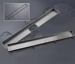Душовий трап Gappo 70х300 мм, нержавіюча сталь G83007-4 - мініатюра 3