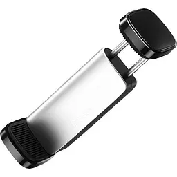 Автотримач Baseus Steel Cannon Air Outlet Car Mount Silver (SUGP-0S) [72641] - мініатюра 3