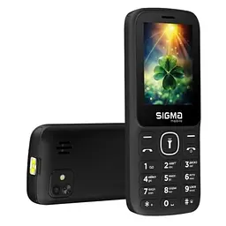 Мобільний телефон mobile X-style 242 Lucky, Black Sigma teh0020326 - мініатюра 6