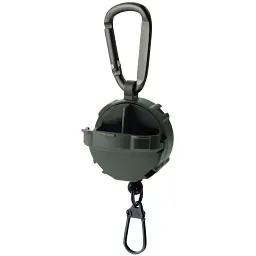 Ретрівер DaiichiSeiko Carabiner Reel + Micro Case к:foliage green - мініатюра 2