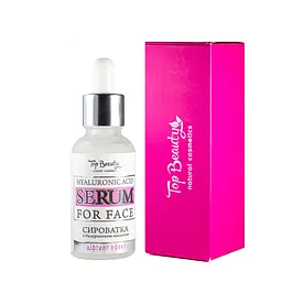 Сироватка для обличчя з гіалуроновою кислотою Top Beauty Serum For Face 30 мл
