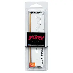 Модуль пам'яті для комп'ютера DDR5 32GB 6400 MHz Beast White EXPO Kingston Fury (ex.HyperX) (KF564C32BWE-32) - мініатюра 4