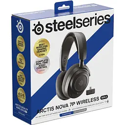Ігрова гарнітура SteelSeries Arctis Nova 7P Gen 2 Wireless Black (61744) - мініатюра 12