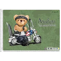 Альбом для малюв. на пруж. 20/120 A4 PB-SC-020-8531/Школярик/ - мініатюра 3