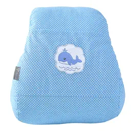 Подушка для годування Papaella Mini Горошок, 28х30 см, блакитний (8-31999) - мініатюра 8