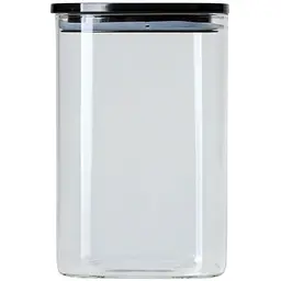 Ємність для зберігання MBM HOME 1.3 л прозора/сіра (KP-145 L T/GRAY)