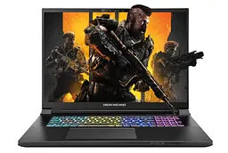Dream Machines Ноутбук Dream Machines RX5090-18 18UHD+, Intel U9-275HX, 32GB, F1TB, NVD5090-24, DOS, чорний