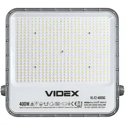 LED прожектор Videx Premium F2 400W 5000K 220V (VL-F2-4005G) - мініатюра 1