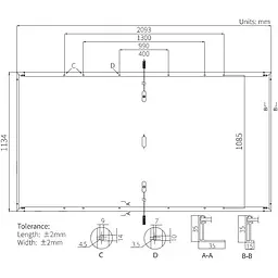 Сонячна панель LONGi Hi-Mo 5m 500W LR5-66HIH-500M [163566] - мініатюра 5