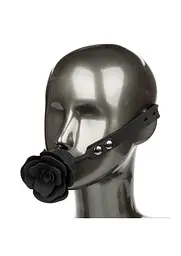 Кляп Calexotics Removable Rose (чорний) - мініатюра 4