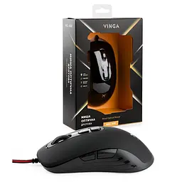 Мишка Vinga MSG-868 Silent black - мініатюра 8