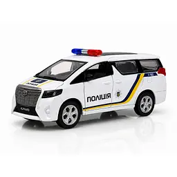 Автомодель TechnoDrive Toyota Alphard Поліція (KM260417P)