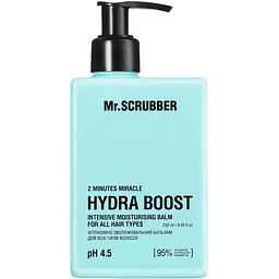 Бальзам для волосся Mr.Scrubber 2 Minutes Miracle Hydra Boost інтенсивно зволожувальний для всіх типів 250 мл