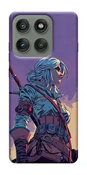 TPU чохол Demsky The witcher ciri для Motorola Edge 60 Pro