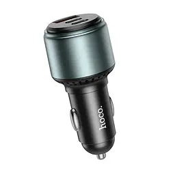 Адаптер автомобільний HOCO Galloper three-port car charger NZ9 95W - мініатюра 5