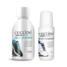 Набір для догляду за білими взуттям Coccine sneakers sole cleaner 125мл + Coccine Whitener 75гр