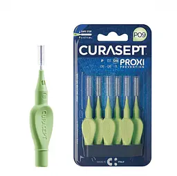 Міжзубний йоржик Curasept Proxi P09, ISO2 (0.9 мм, салатовий), 6 шт - мініатюра 4