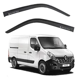 Дефлектори вікон вітровики Renault Master Movano 2003- / 2010- Скотч 3M Voron Glass