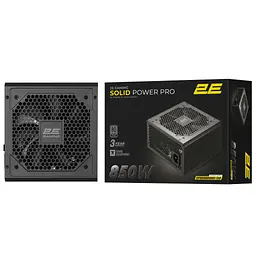 Блок живлення 2E 850W GAMING Solid Power Pro (2E-SP850BRSMII-120) - мініатюра 4