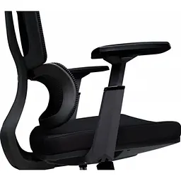 Офісне крісло GT Racer B-121A Black [132240] - мініатюра 8