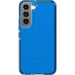Оригінальний протиударний чохол Tech21 Evo Check для Samsung Galaxy S22 (6.1") Blue (T21-9408)