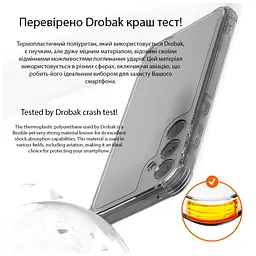 Чохол до мобільного телефона Drobak Acrylic with Airbag Samsung A17 4G (858516) - мініатюра 8