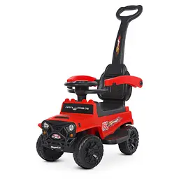 Дитяча каталка-толокар із батьківською ручкою Bambi Racer 37х30х60 см det0015263