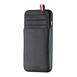 Чохол Jinduka Leather Pocket iPhone 12 Pro Max Black - мініатюра 4