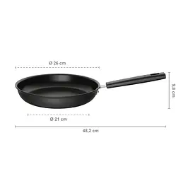 Сковорода Fiskars Hard Face 26 см (1052223) - мініатюра 2