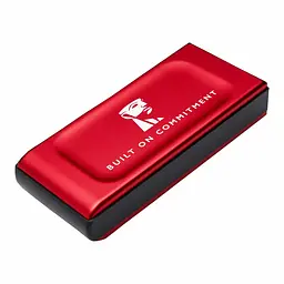 Портативний SSD Kingston XS1000R BOC 2TB USB 3. 2 Gen2 Type-C 3D NAND Червоний - мініатюра 3